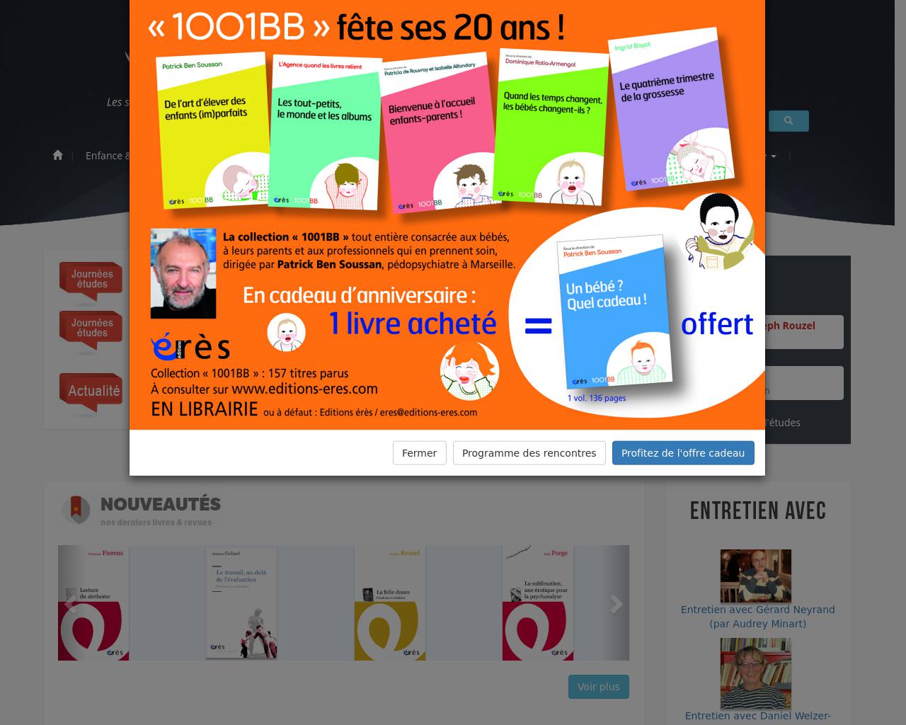 Éditions ÉRÈS Éditions ÉRÈS