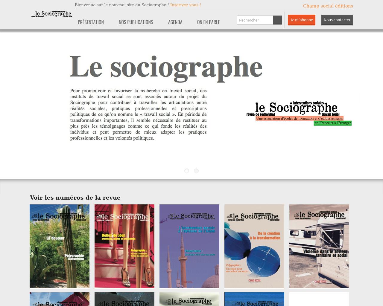 Le Sociographe Le Sociographe