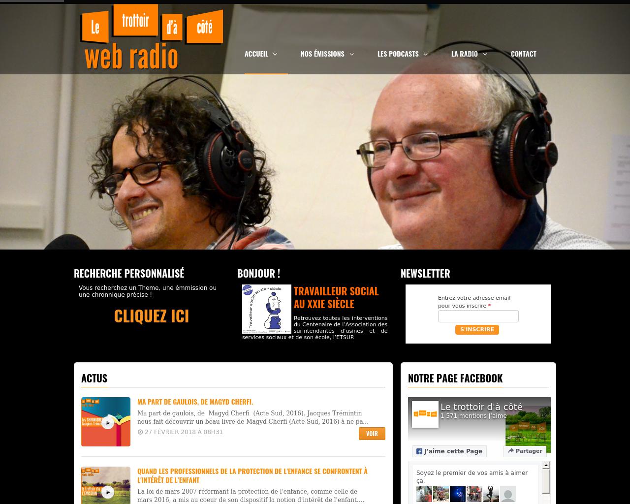 Le Trottoir d'à côté (Webradio) Le Trottoir d'à côté (Webradio)
