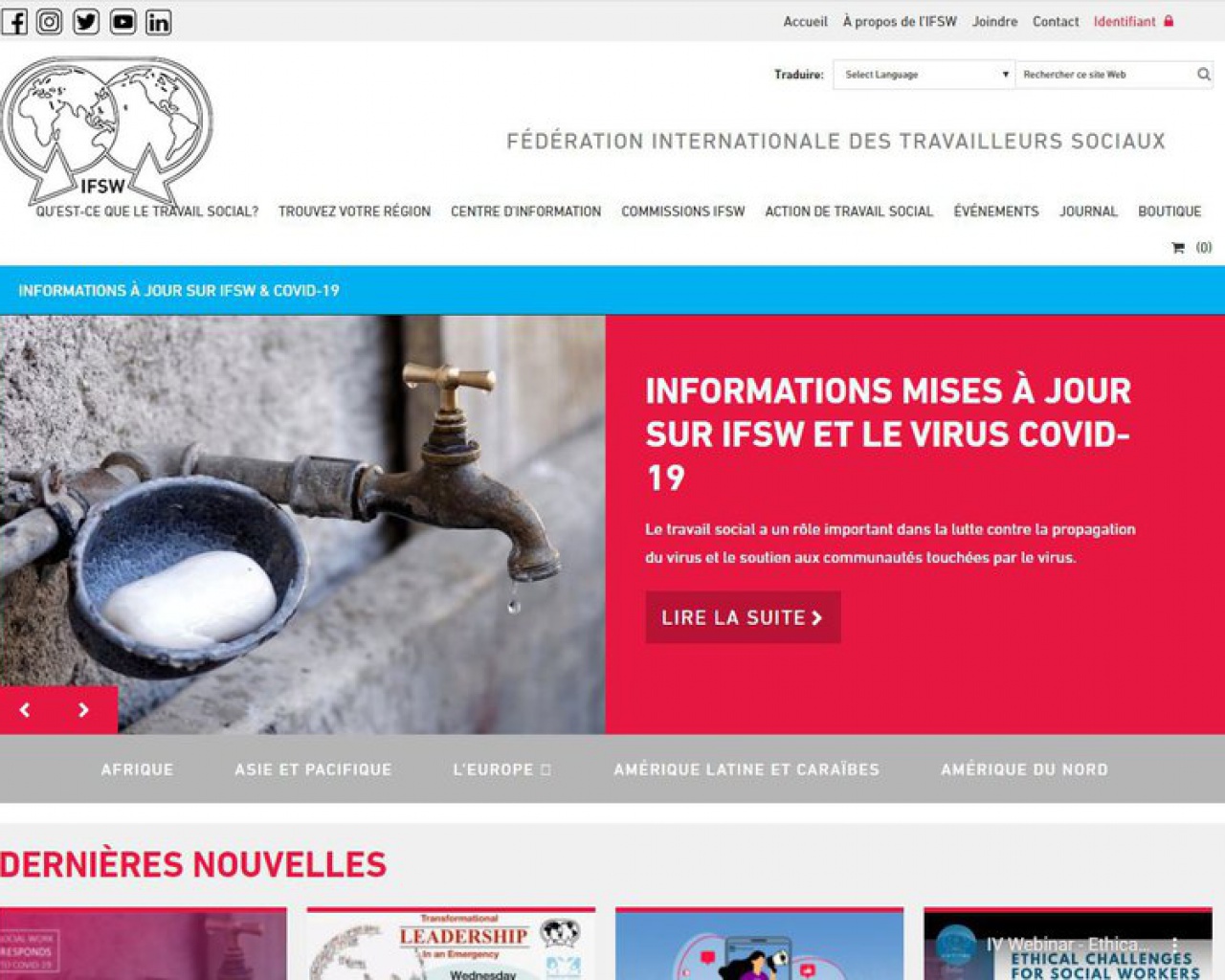 IFSW / FITS - International Federation of Social Workers IFSW / FITS - International Federation of Social Workers