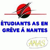 les étudiants as en grève à Nantes