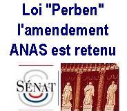 L'amendement proposé par l'ANAS retenu