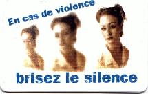 Pour  l&#8217;élimination de la Violence contre les Femmes