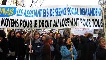 Manifestation à Paris pour le Droit au logement Manifestation à Paris pour le Droit au logement