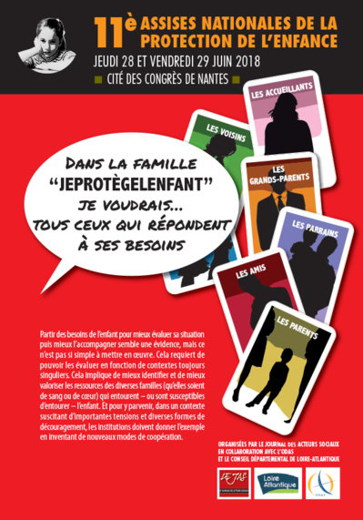 11ᴱ Assises nationales de la Protection de l'Enfance 11ᴱ Assises nationales de la Protection de l'Enfance