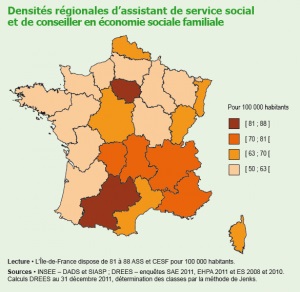 « 1,2 million de travailleurs sociaux en 2011 », Études et Résultats, n°893, Drees, Rémy Marquier, Septembre 2014 « 1,2 million de travailleurs sociaux en 2011 », Études et Résultats, n°893, Drees, Rémy Marquier, Septembre 2014
