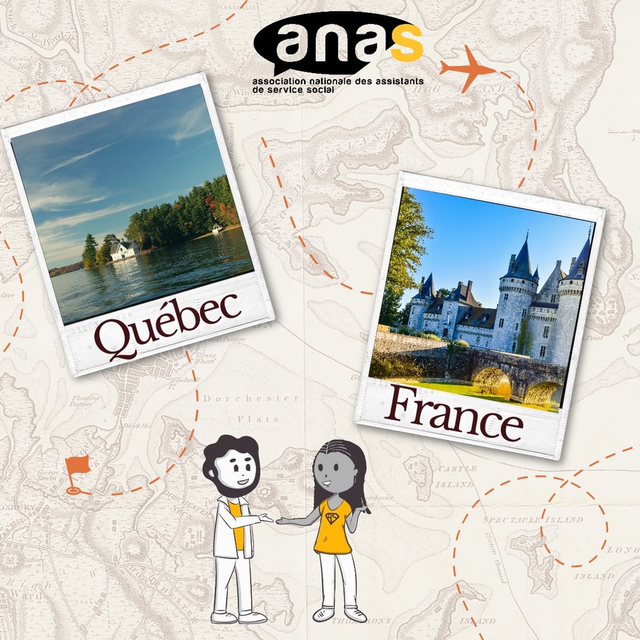 De la France vers le Québec et inversement. ✈🚢 De la France vers le Québec et inversement. ✈🚢