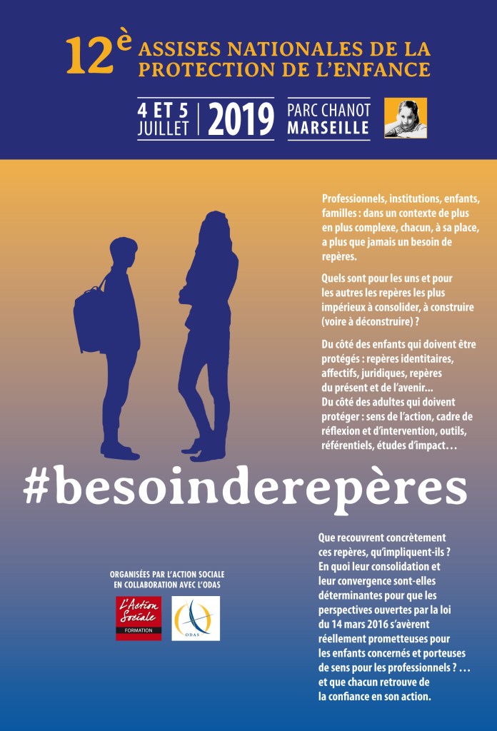 4 et 5/7/2019 - Marseille - 12èmes Assises nationales de la protection de l’enfance 