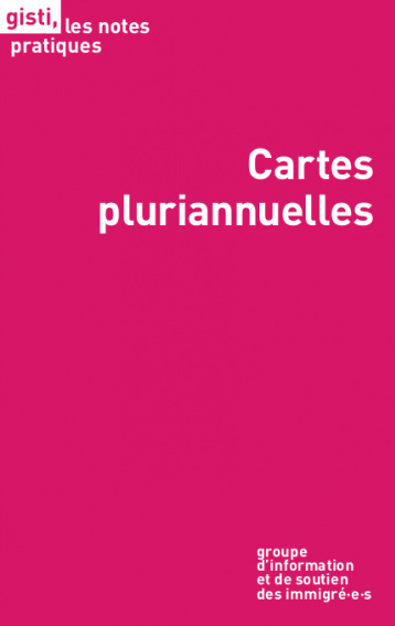 Cartes pluriannuelles