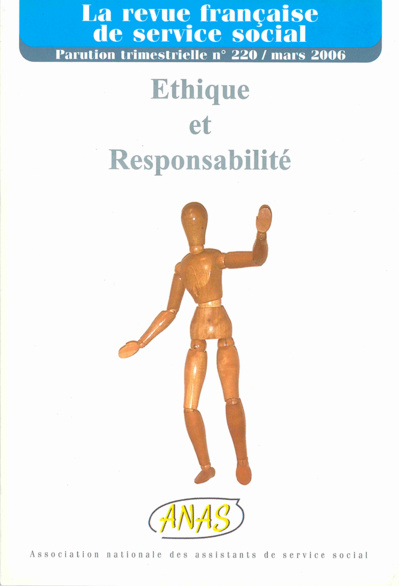 RFSS N°220 : "Ethique et Responsabilité" RFSS N°220 : "Ethique et Responsabilité"