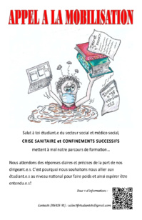 Appel à mobilisation des étudiant.e.s en travail social Appel à mobilisation des étudiant.e.s en travail social