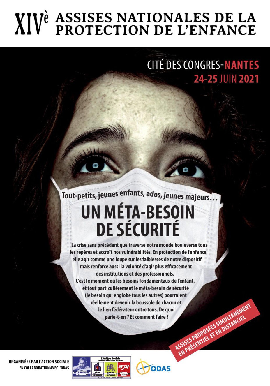 Les Assises Nationales de la Protection de l'Enfance 2021 Inscriptions ouvertes Les Assises Nationales de la Protection de l'Enfance 2021 Inscriptions ouvertes