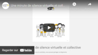 Une minute de silence virtuelle et collective en hommage à Audrey ADAM