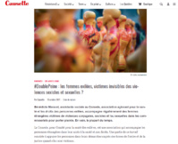 Assistante sociale au Comede : « #DoublePeine : les femmes exilées, victimes invisibles des violences sexistes et sexuelles ? » Assistante sociale au Comede : « #DoublePeine : les femmes exilées, victimes invisibles des violences sexistes et sexuelles ? »