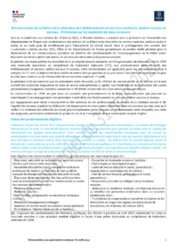 Parution d'un document relatif à la revalorisation de la filière socio-éducative des établissements et services sanitaires, médico-sociaux et sociaux