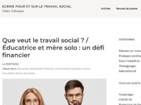 RFSS N°285 : "Que veut le travail social ?" RFSS N°285 : "Que veut le travail social ?"