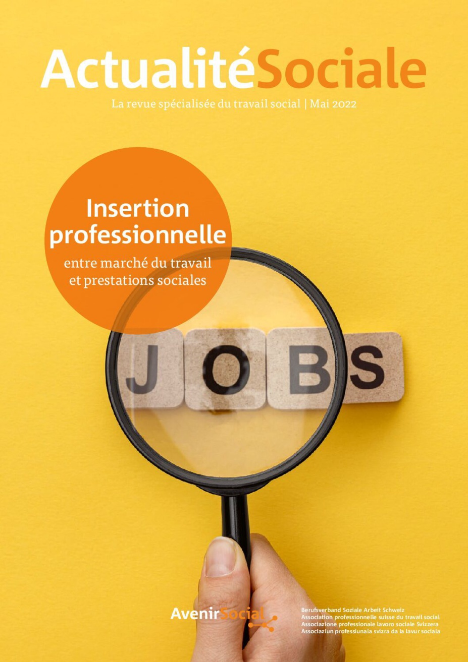 ActualitéSociale - Association professionnelle suisse du travail social ActualitéSociale - Association professionnelle suisse du travail social