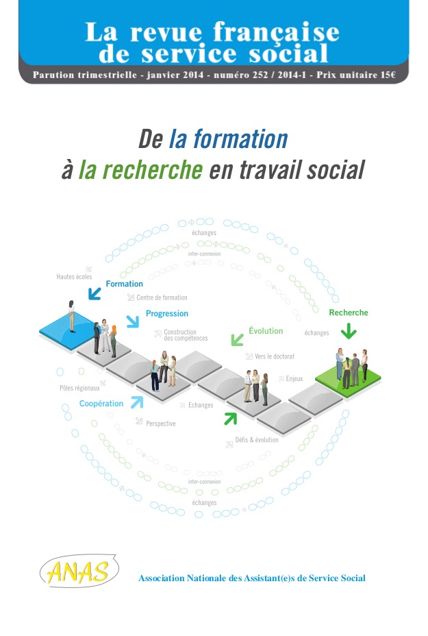 RFSS N°252 : "De la formation à la recherche en travail social" RFSS N°252 : "De la formation à la recherche en travail social"