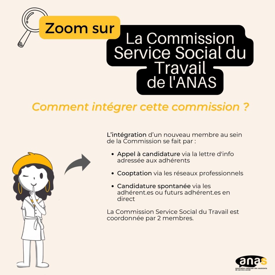 Zoom sur ... la Commission Service Social du Travail Zoom sur ... la Commission Service Social du Travail