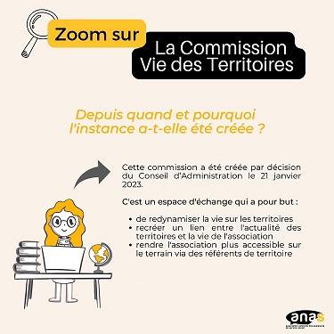 Zoom sur ... la Commission Vie des Territoires Zoom sur ... la Commission Vie des Territoires