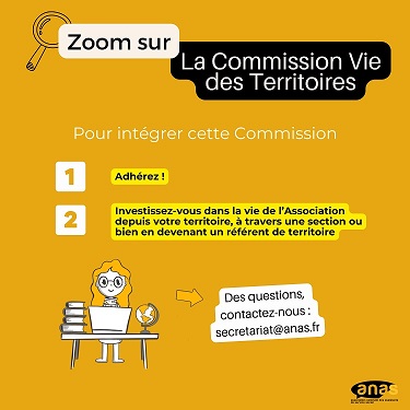 Zoom sur ... la Commission Vie des Territoires Zoom sur ... la Commission Vie des Territoires