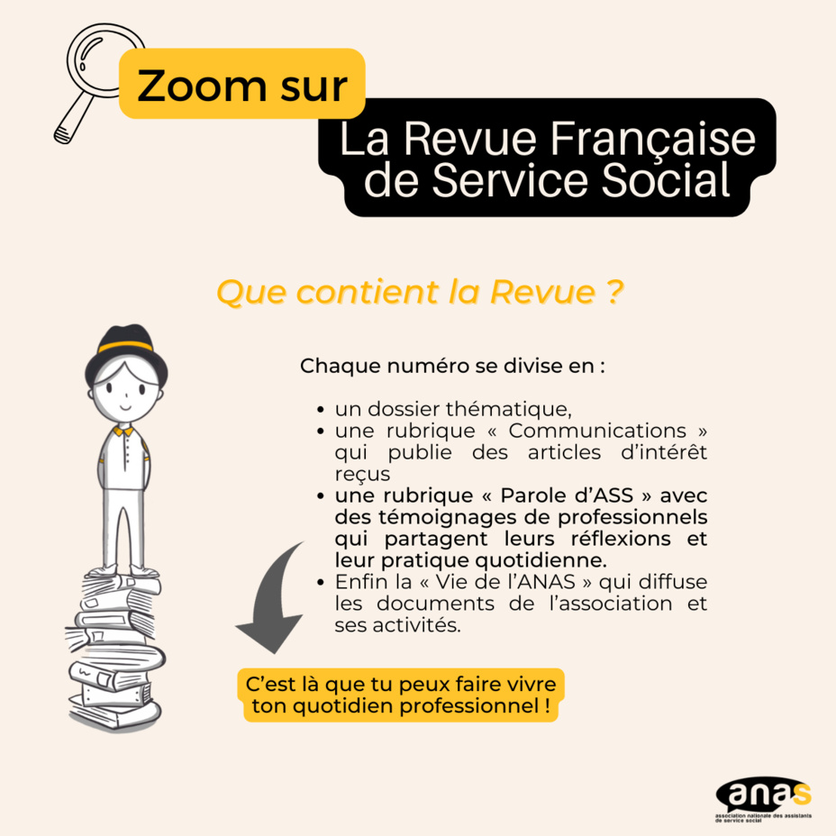Zoom sur... Le Comité de rédaction de la Revue Française de Service Social Zoom sur... Le Comité de rédaction de la Revue Française de Service Social