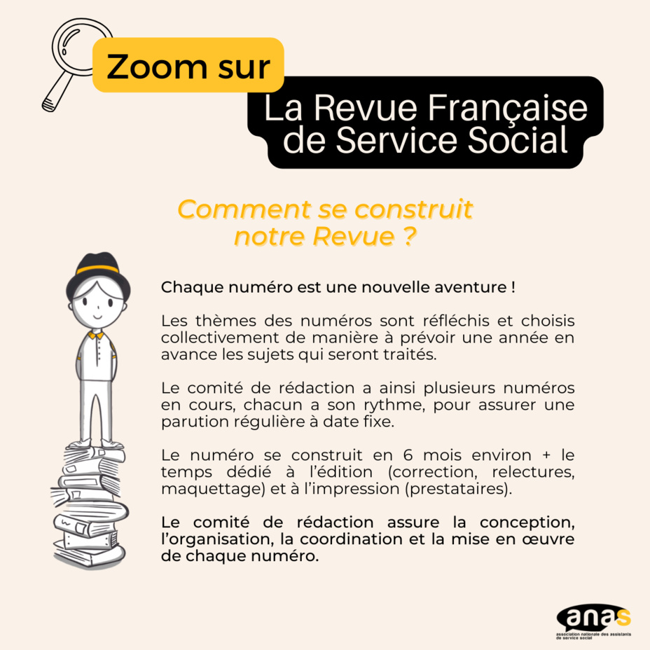 Zoom sur... Le Comité de rédaction de la Revue Française de Service Social Zoom sur... Le Comité de rédaction de la Revue Française de Service Social
