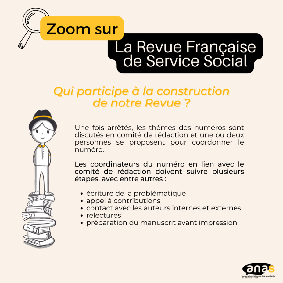 Zoom sur... Le Comité de rédaction de la Revue Française de Service Social Zoom sur... Le Comité de rédaction de la Revue Française de Service Social