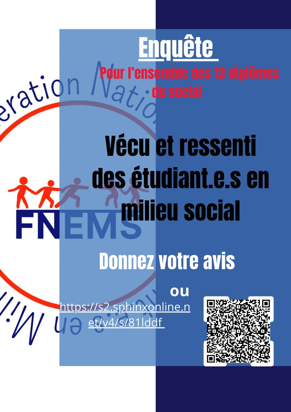 Lancement de l’appel à contribution - Enquête FNEMS Lancement de l’appel à contribution - Enquête FNEMS