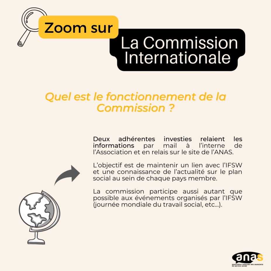 Zoom sur... la Commission internationale