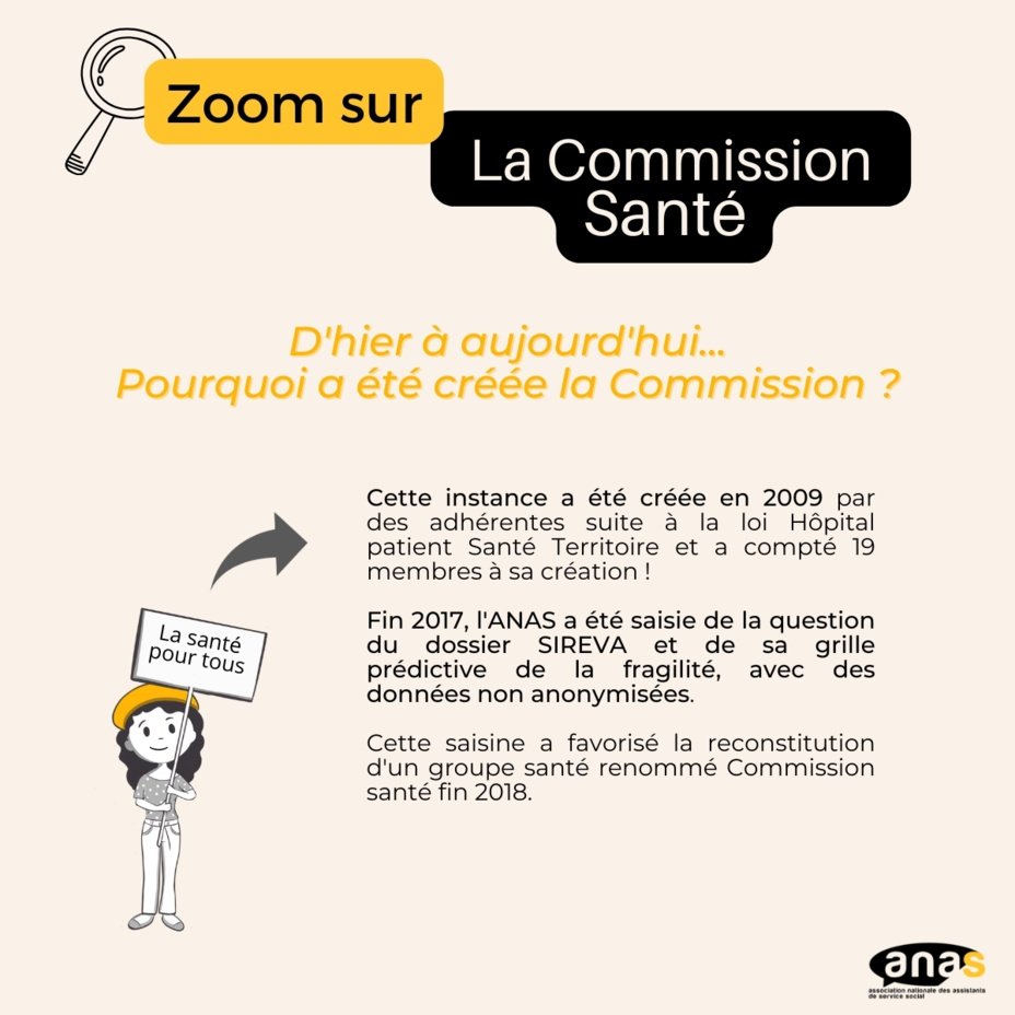 Zoom sur ... la Commission Santé