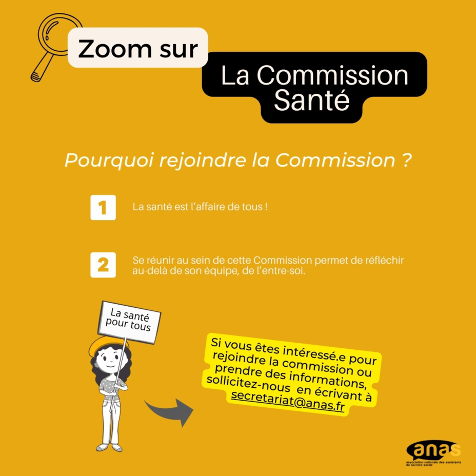 Zoom sur ... la Commission Santé