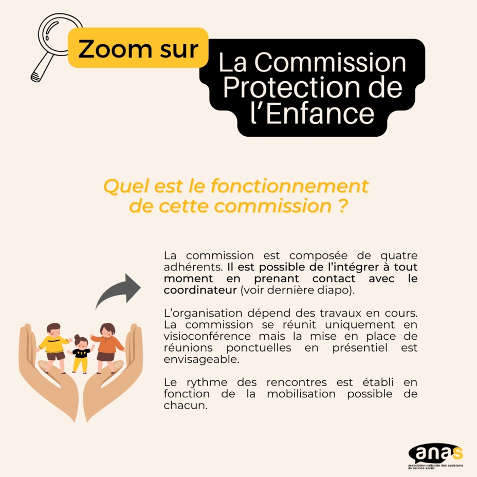 Zoom sur ... la Commission Protection de l'Enfance Zoom sur ... la Commission Protection de l'Enfance