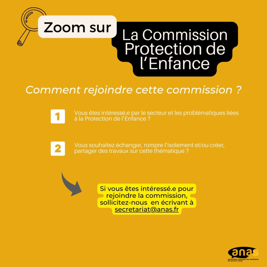 Zoom sur ... la Commission Protection de l'Enfance Zoom sur ... la Commission Protection de l'Enfance