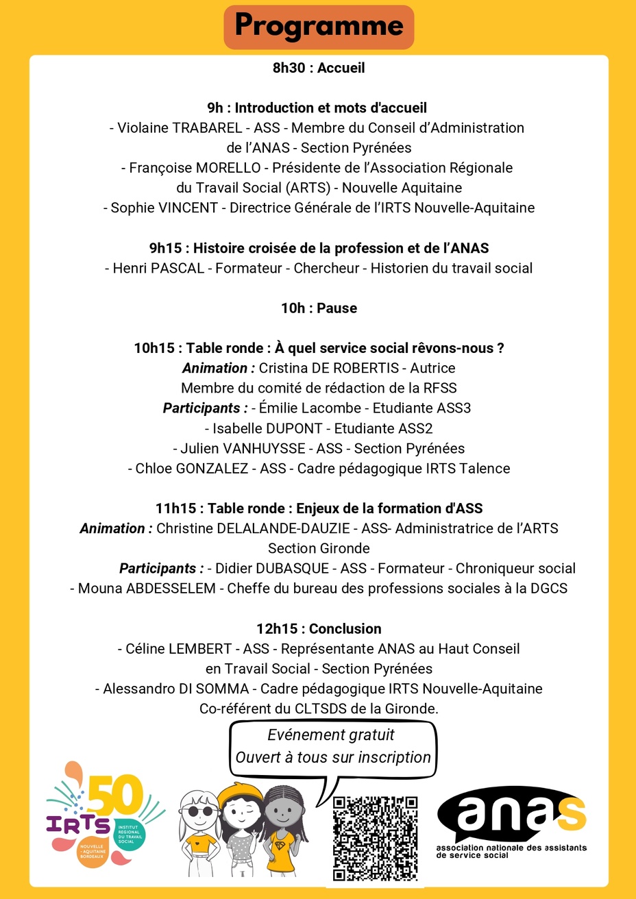 Venez fêter les 80 ans de l'ANAS en Nouvelle Aquitaine - Programme en Ligne Venez fêter les 80 ans de l'ANAS en Nouvelle Aquitaine - Programme en Ligne