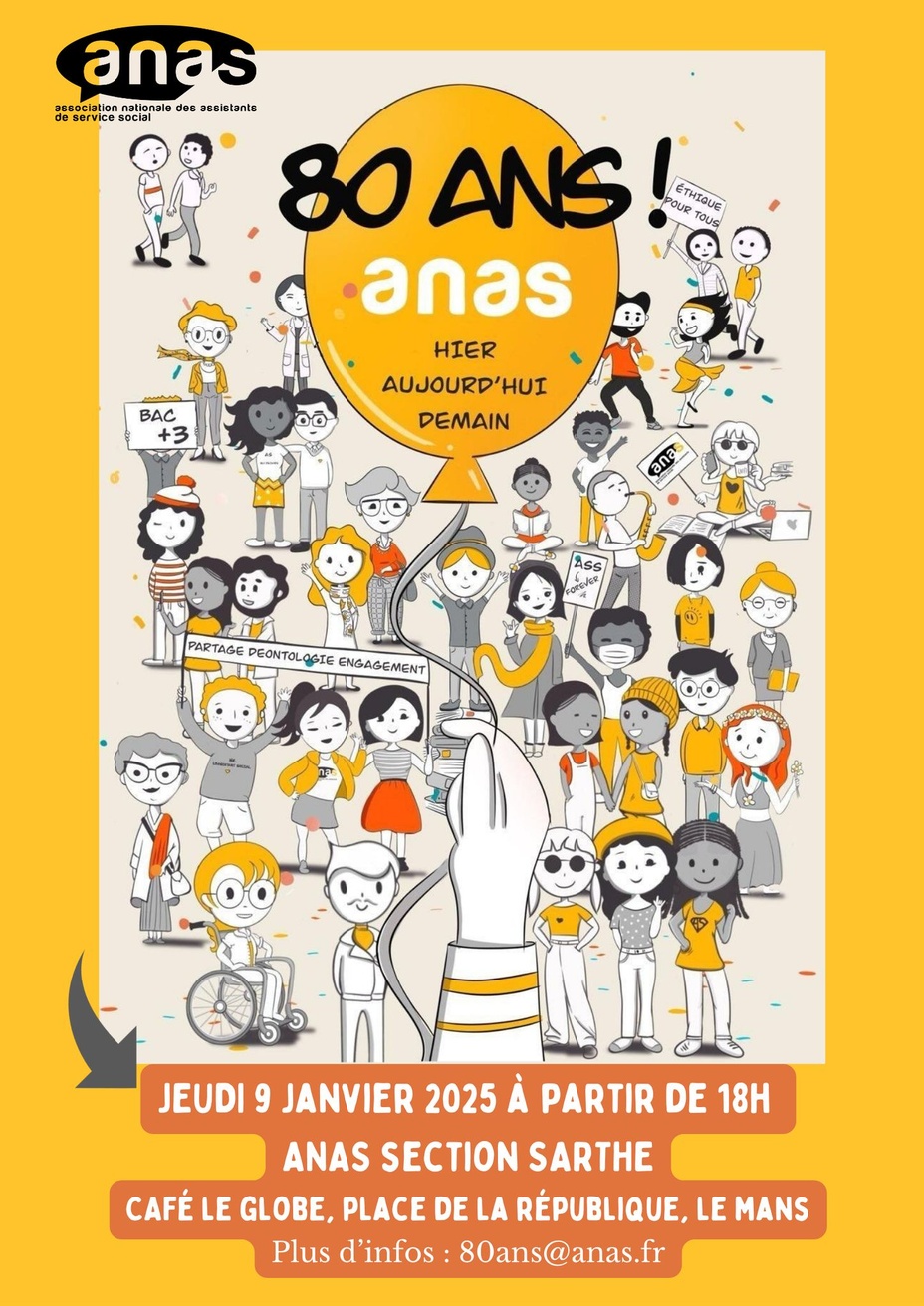Section Sarthe - 80 ANS de l'ANAS Section Sarthe - 80 ANS de l'ANAS