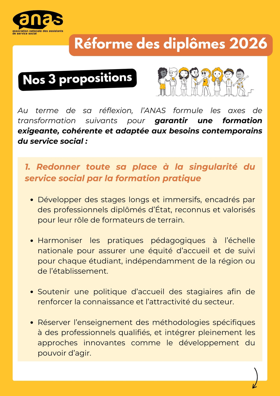 Réarchitecture du DEASS : à quelle formation aspirons-nous ? Réarchitecture du DEASS : à quelle formation aspirons-nous ?