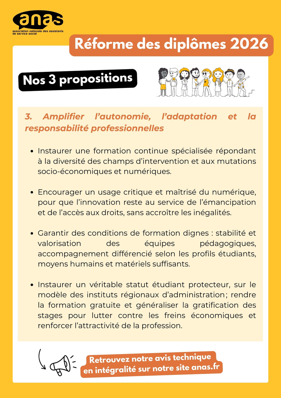 Réarchitecture du DEASS : à quelle formation aspirons-nous ?