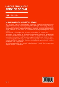 RFSS N°299 : « 80 ans ! ANAS Hier, aujourd'hui, demain » RFSS N°299 : « 80 ans ! ANAS Hier, aujourd'hui, demain »