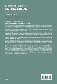 RFSS N°300 : « Éthique et déontologie, les fondements du travail social »