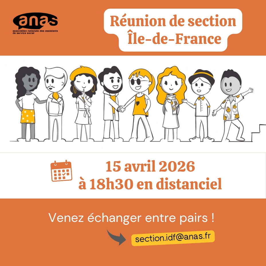 Prochaine réunion de section IDF - avril 2026