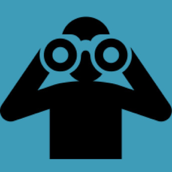 Binoculars - The noun project Binoculars - The noun project