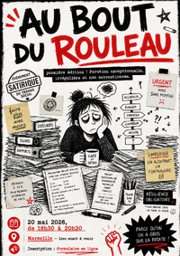Atelier "Au bout du rouleau" - Création d'un journal collectif de la section Sud-Est de l’ANAS – 20 mai 2026, de 18h30 à 20h30 (lieu à venir)
