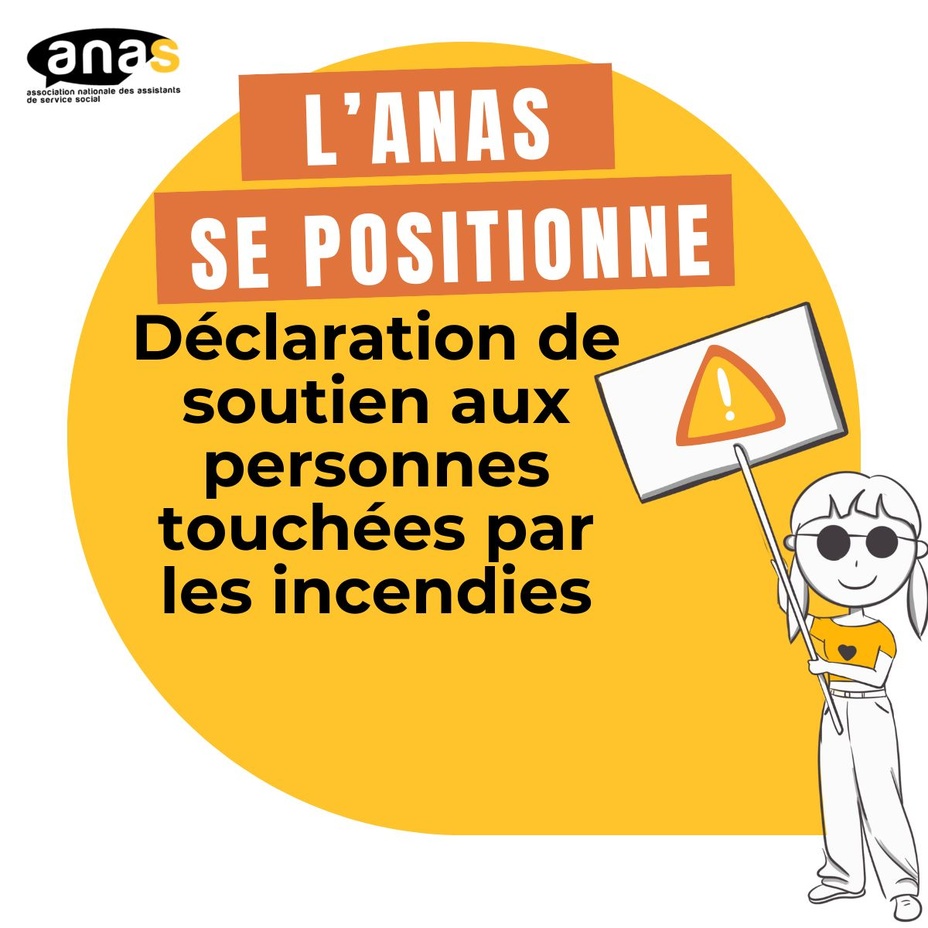 Déclaration de soutien aux personnes touchées par les incendies Déclaration de soutien aux personnes touchées par les incendies
