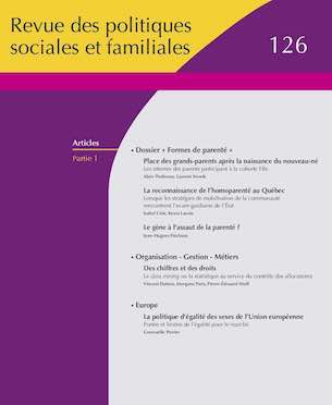 Revue des politiques sociales et familiales n° 126 - Dossier « Formes de parenté »