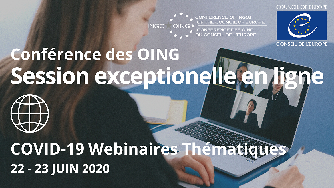 Session exceptionnelle Juin de la Conférence des OING (22-23 juin 2020)