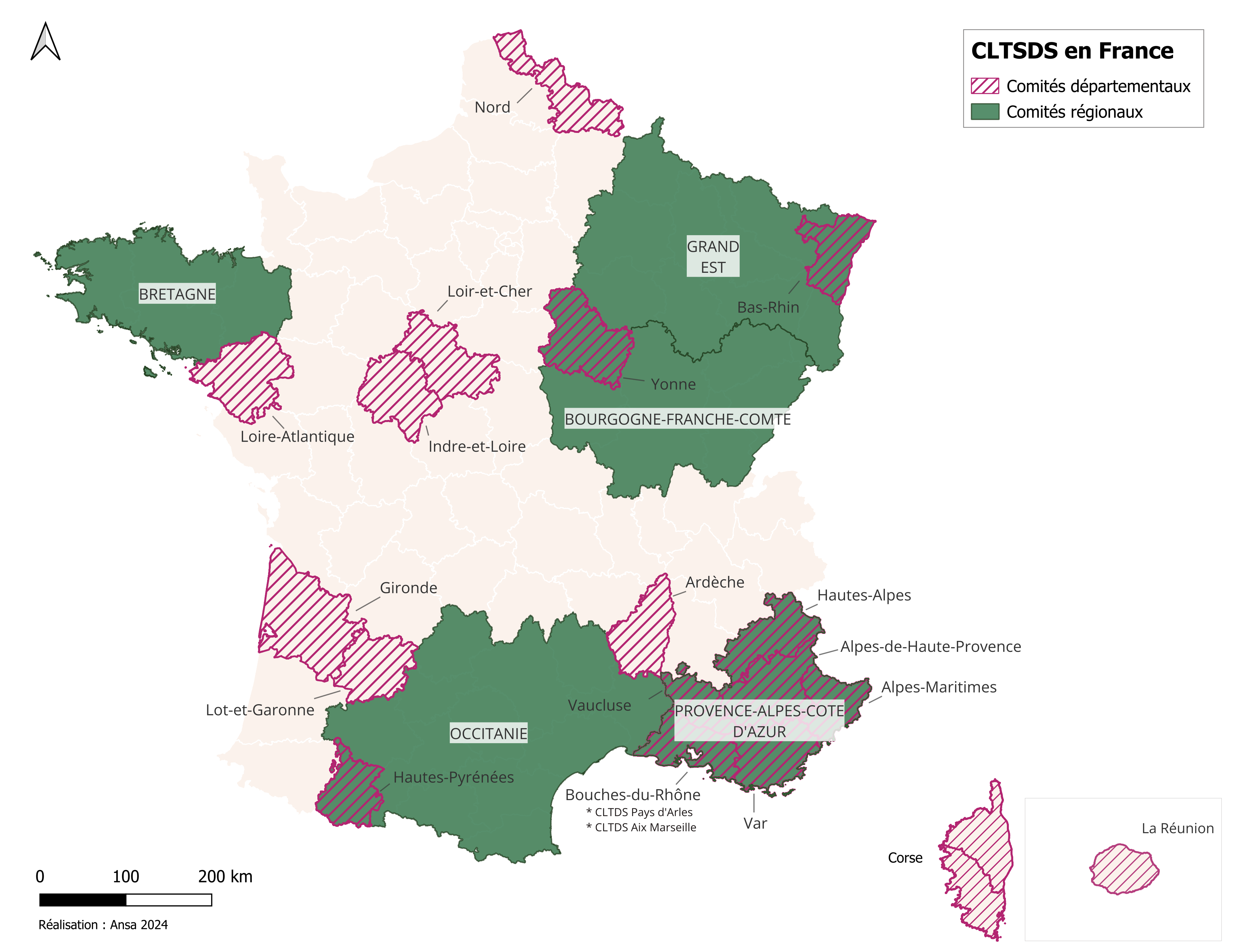 Liste des Comités Locaux du Travail Social et du Développement Social