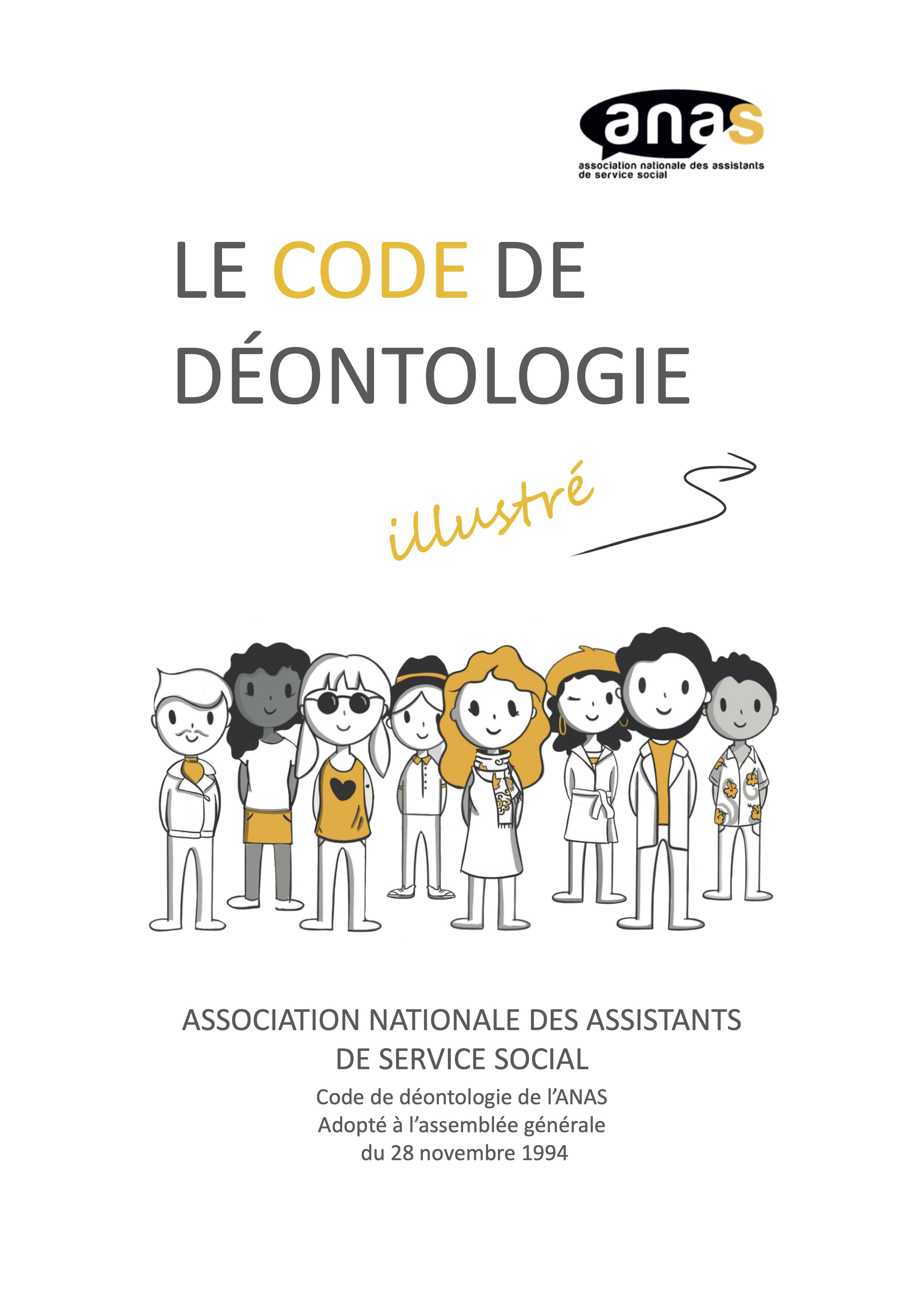 ANAS - Le code illustré de déontologie des assistant·e·s de service social
