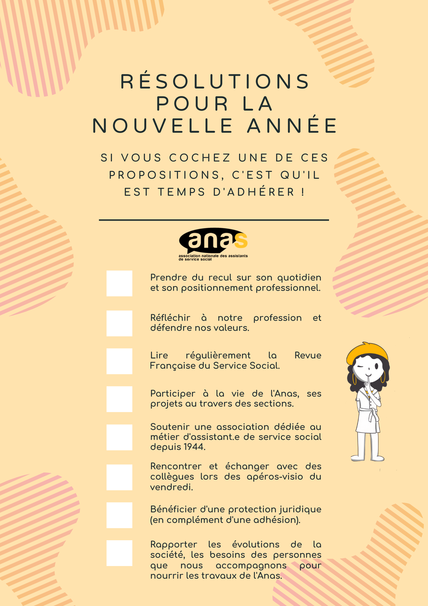 En 2023 rejoignez l’ANAS, mobilisons-nous !