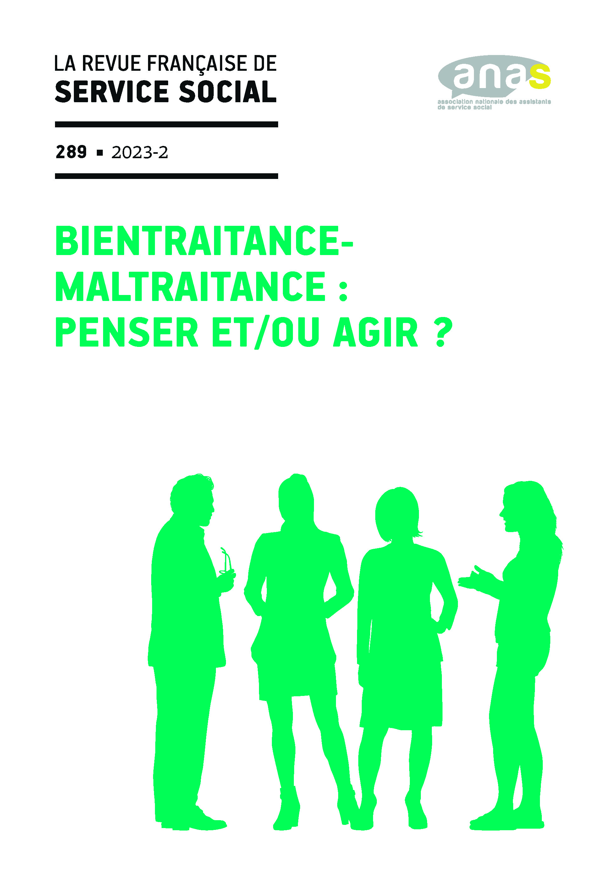 RFSS N°289 : « Bientraitance-maltraitance : penser et/ou agir ? »